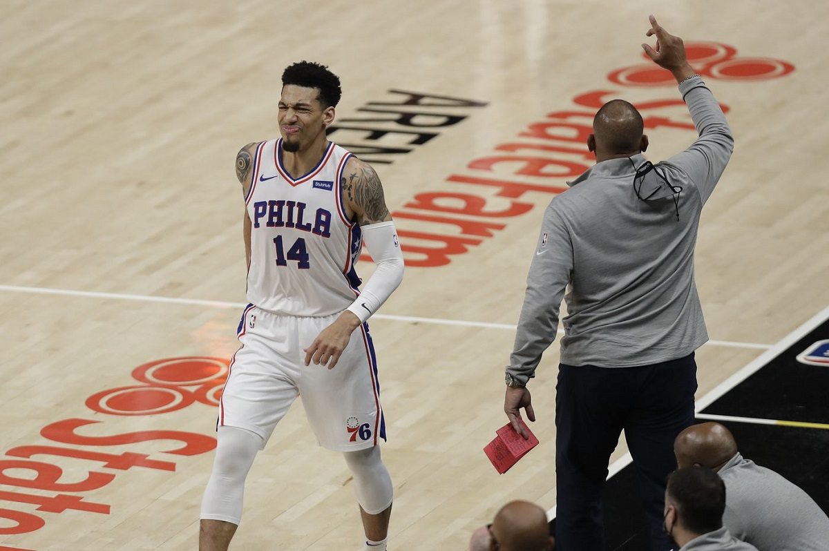 NBA Injury Playoffs Philadelphia 76ers Danny Green Calf Strain