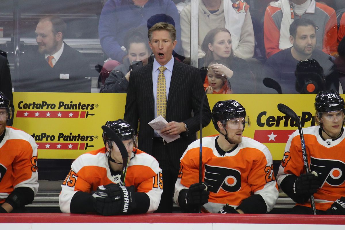 Dave Hakstol Philadelphia Flyers