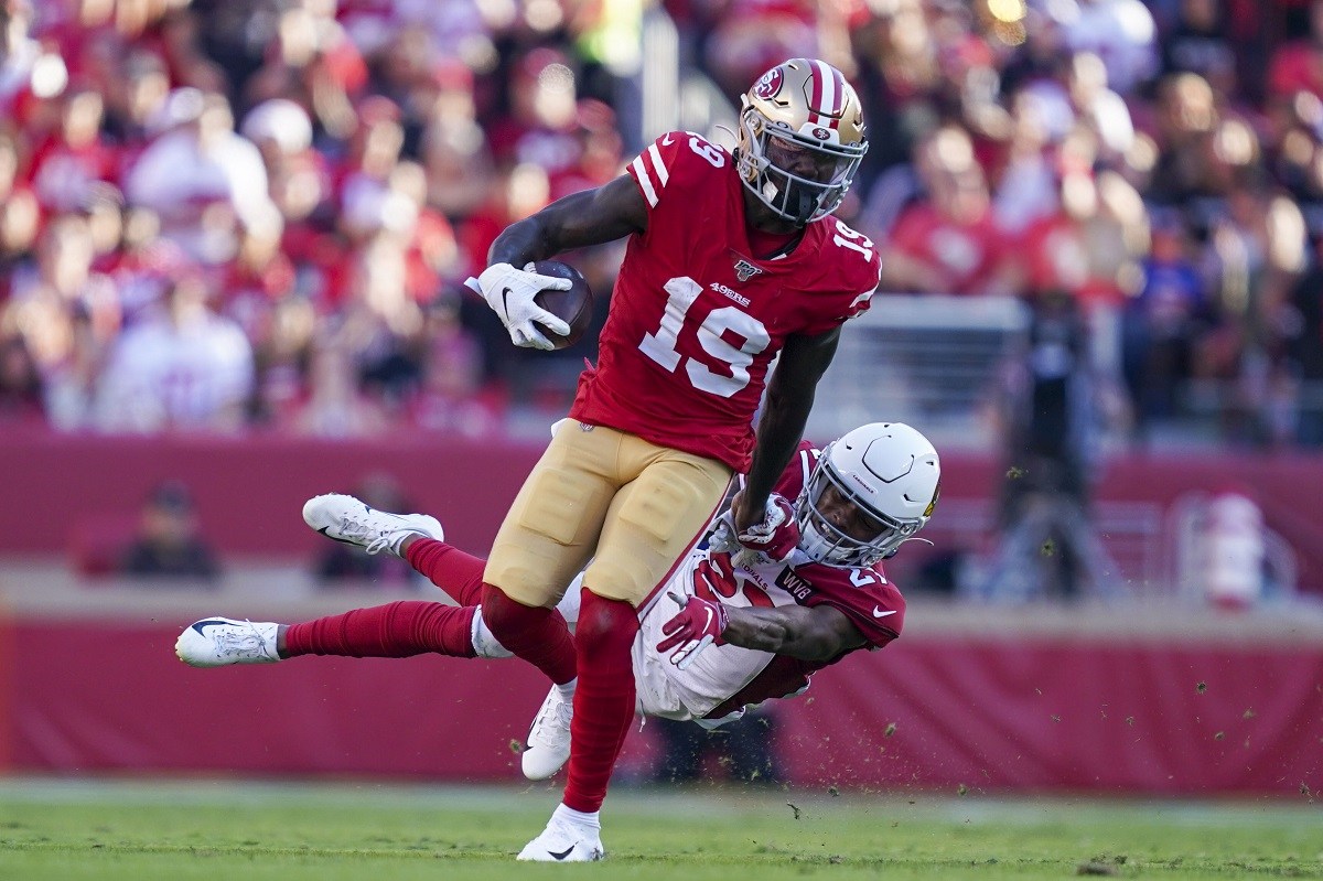 Waiver Wire Pickups NFL Week 12 Deebo Samuel Derrius Guice Jonathan Williams