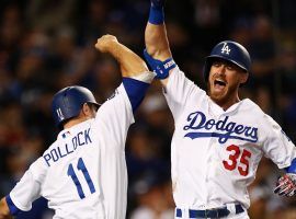 The Los Angeles Dodgers would enter a shortened 2020 MLB season as slight World Series favorites. (Image: Yong Teck Lim/Getty)