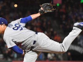 The Los Angeles Dodgers will send Hyun-Jin Ryu to the mound for Game 1 of their NLDS clash against the Atlanta Braves. (Image: Wally Skalij/Los Angeles Times)