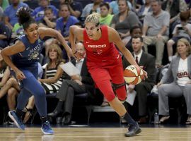 Elena Delle Donne of the Washington Mystics earned her second WNBA MVP award for her play in 2019. (Image: David Joles/AP)