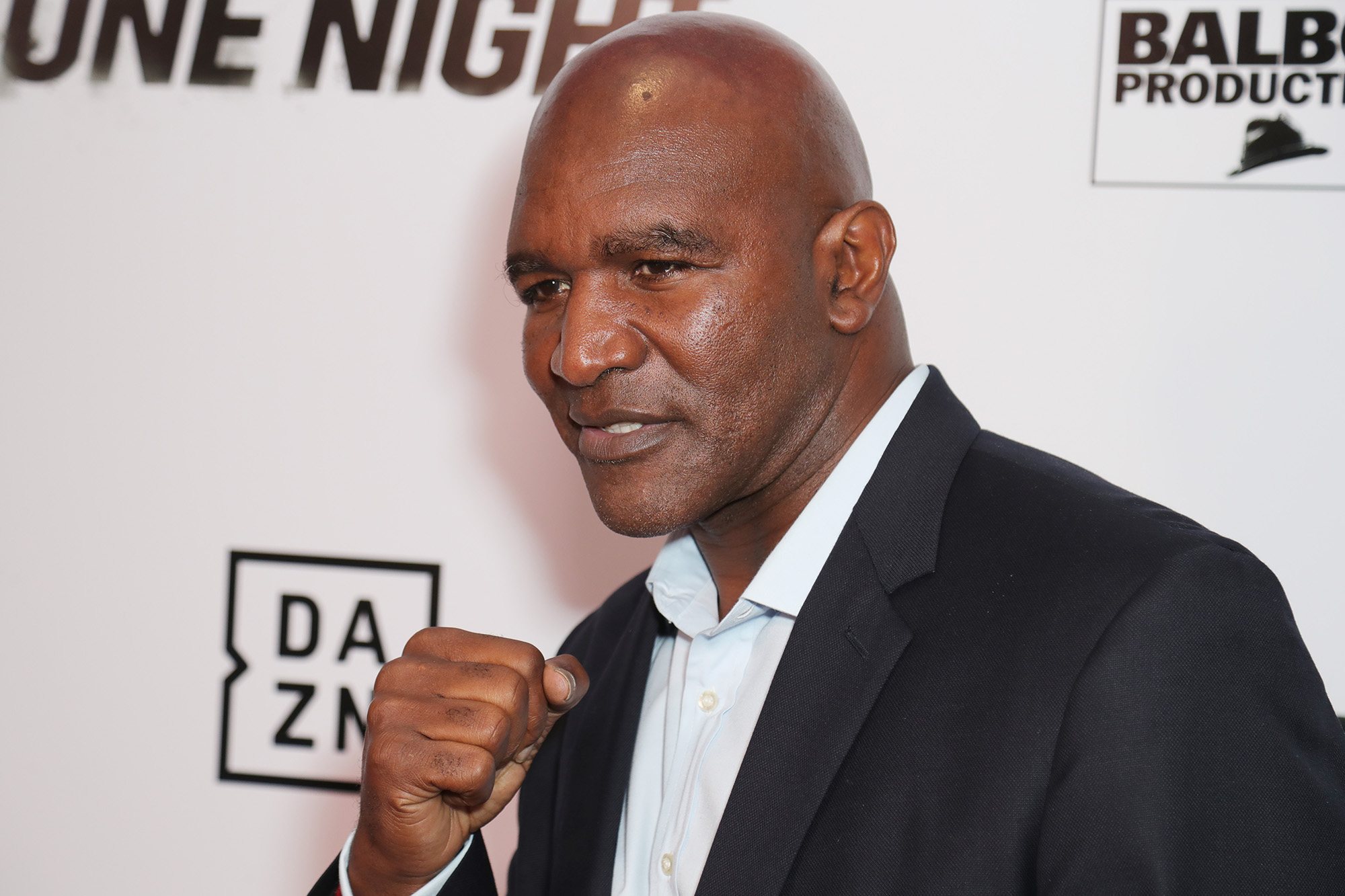 Evander Holyfield McBride exhibition