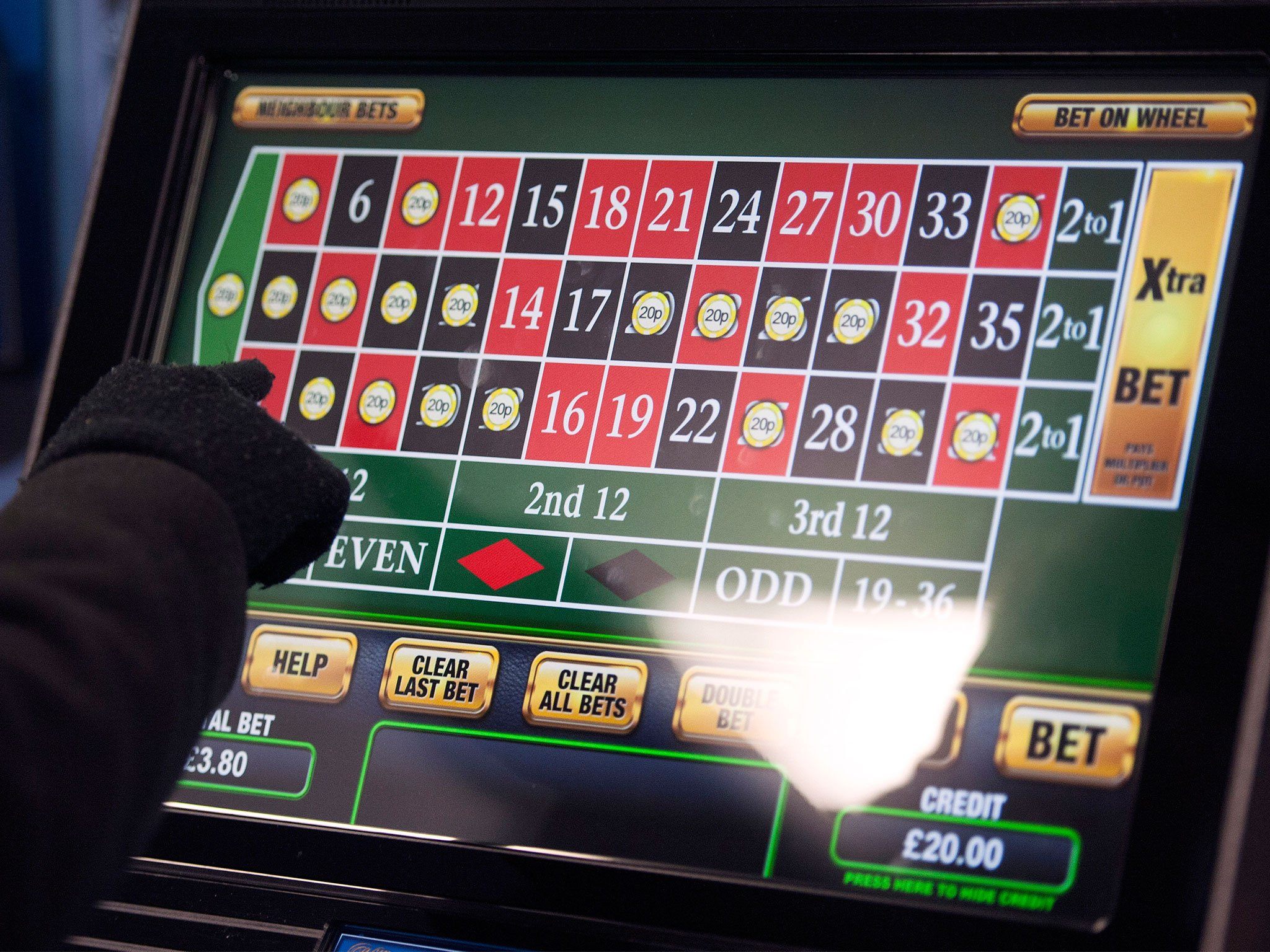 FOBT limits UK