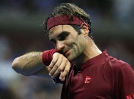 Roger Federer suffered a shocking four-set loss to John Millman in the fourth round of the 2018 US Open. (Image: Getty)