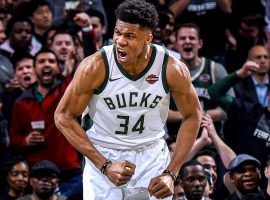 Greek Freak and the Milwaukee Bucks top the NBA win totals for next season. (Image: Getty)