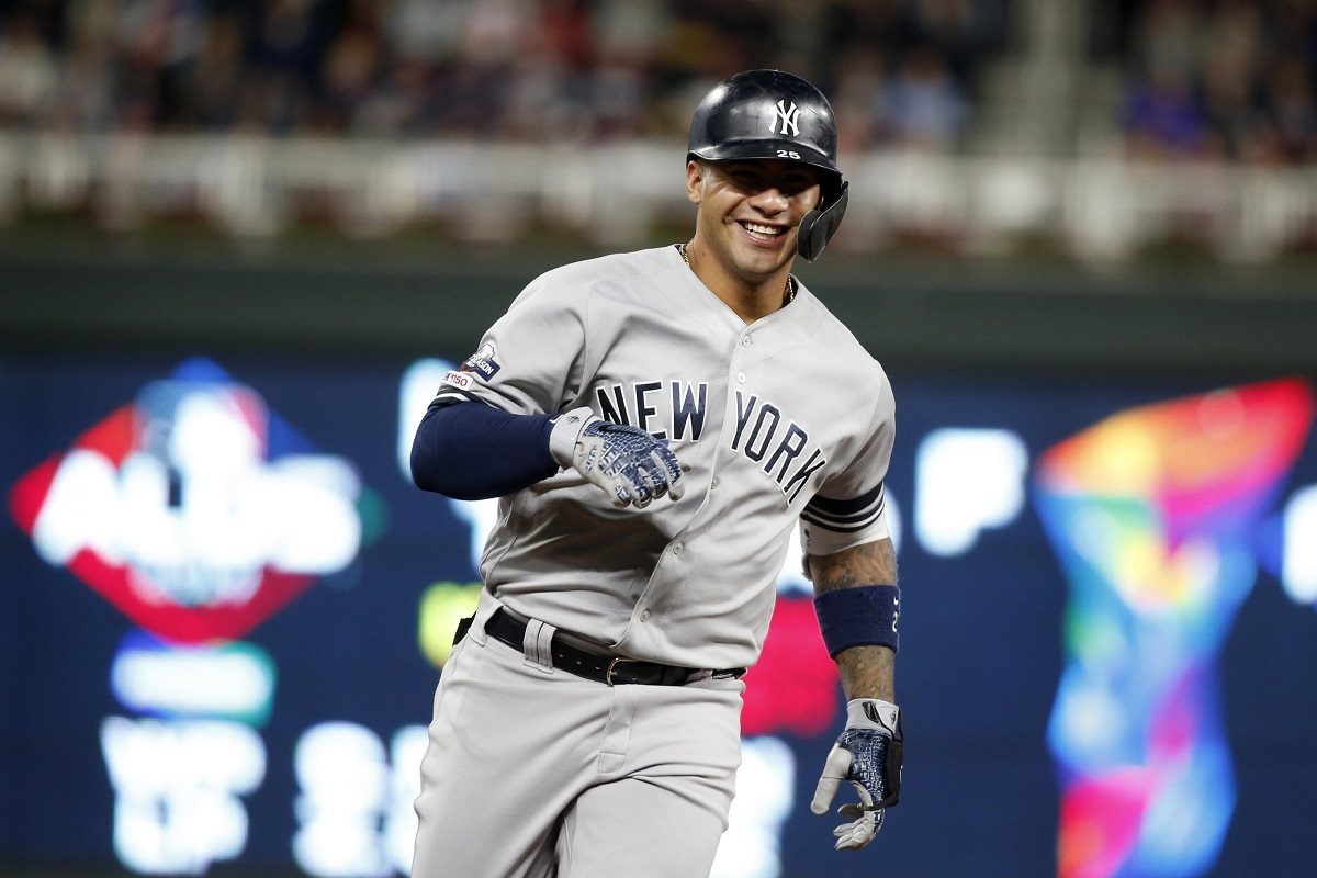 NY Yankees2B Gleyber Torres ALDS sweep Twins