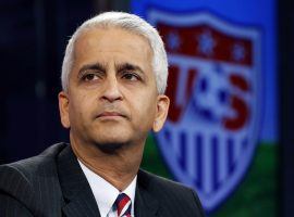 Former U.S. Soccer president Sunil Gulati is spearheading the North American bid for the 2026 World Cup. (Image: Associated Press)