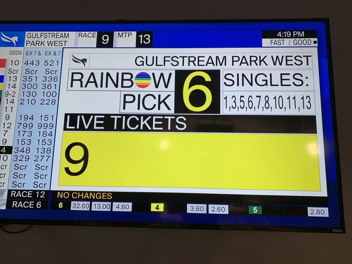 Gulfstream Park West Rainbow 6