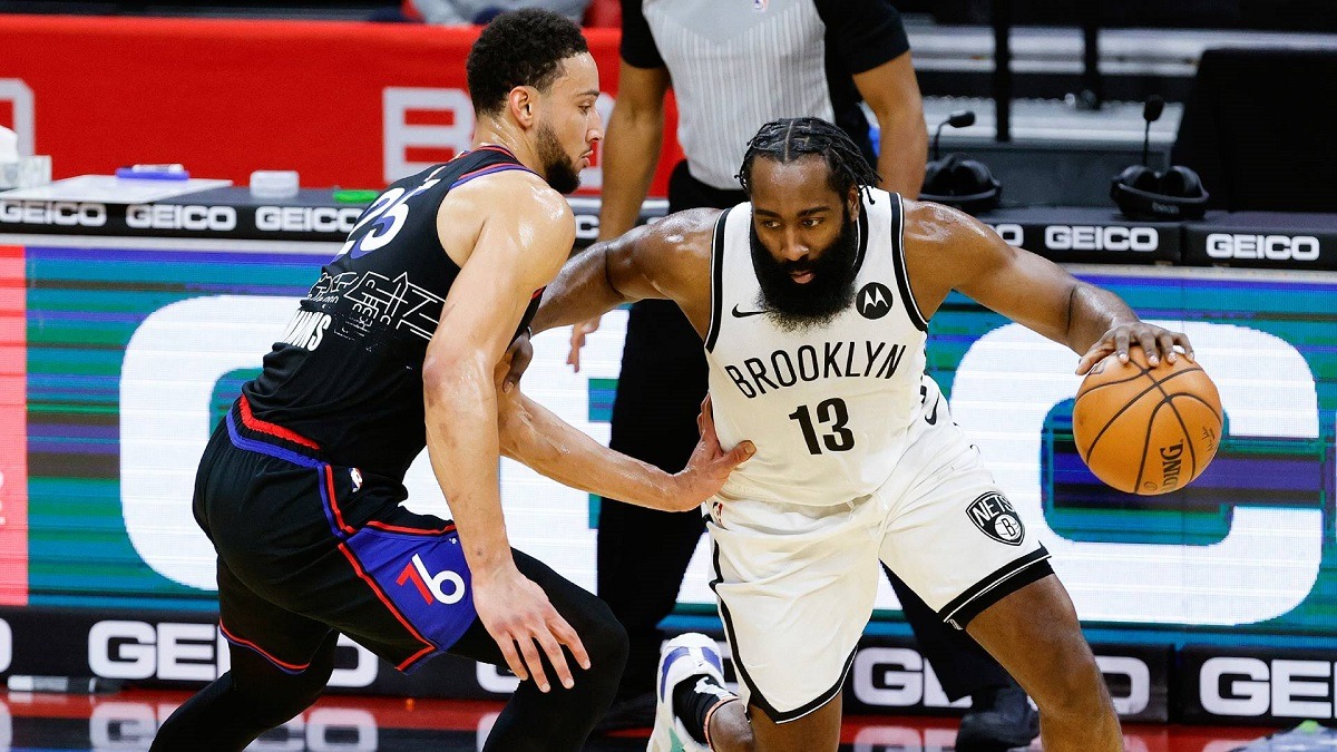 Ben Simmons James Harden Trade Philadelphia 76ers Brooklyn Nets