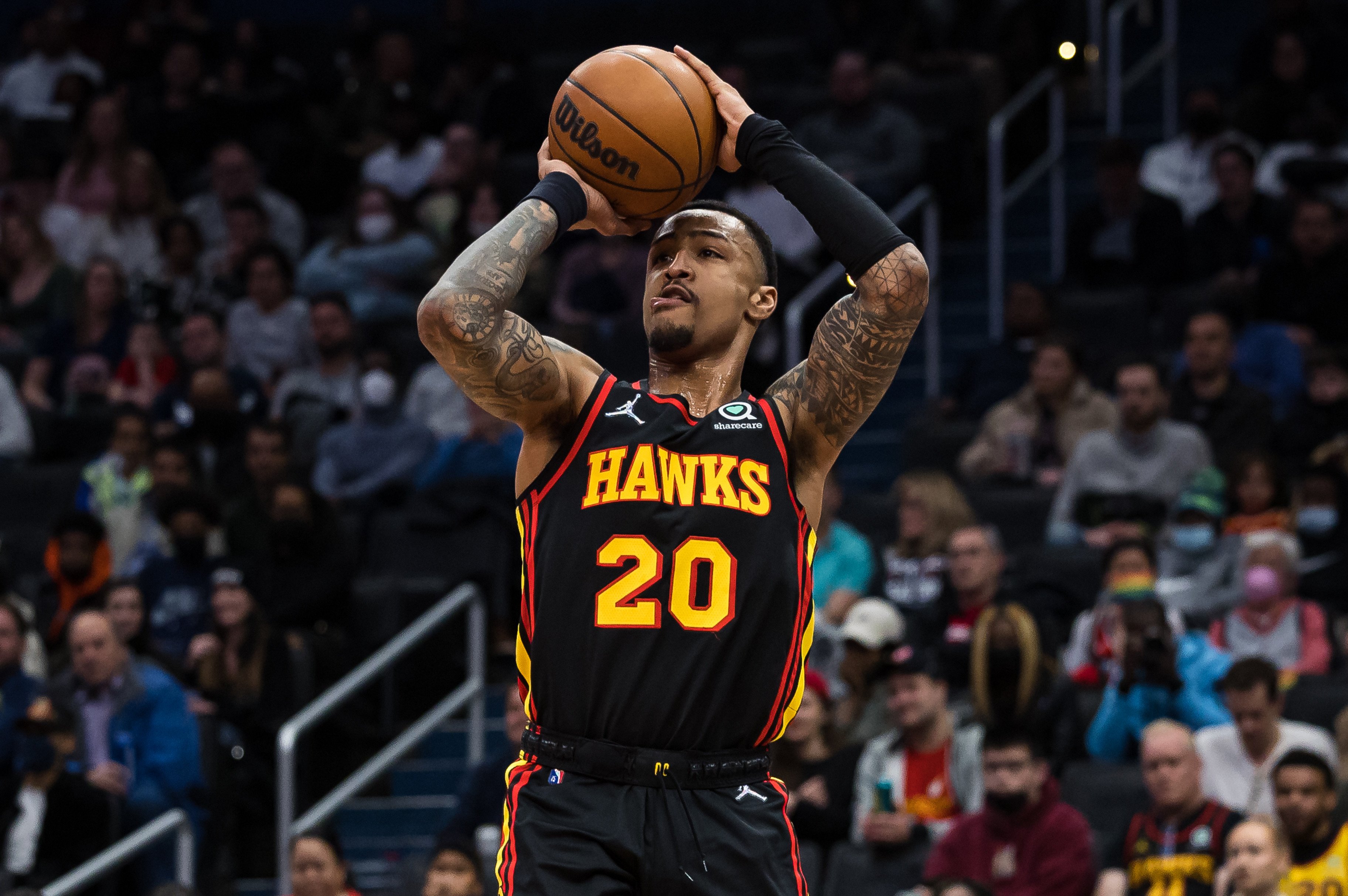 John Collins Foot Finger Injury Atlanta Hawks Out Season