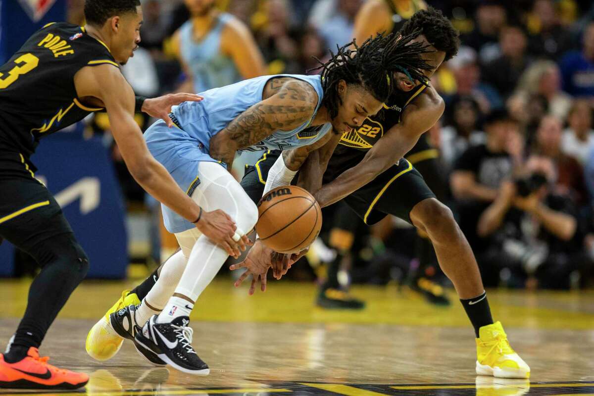 Ja Morant Jordan Pool knee injury Warriors Grizzlies Game 3