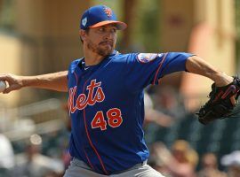 Jacob deGrom has agreed to a five-year, $137.5 million contract extension with the New York Mets. (Image: AP)