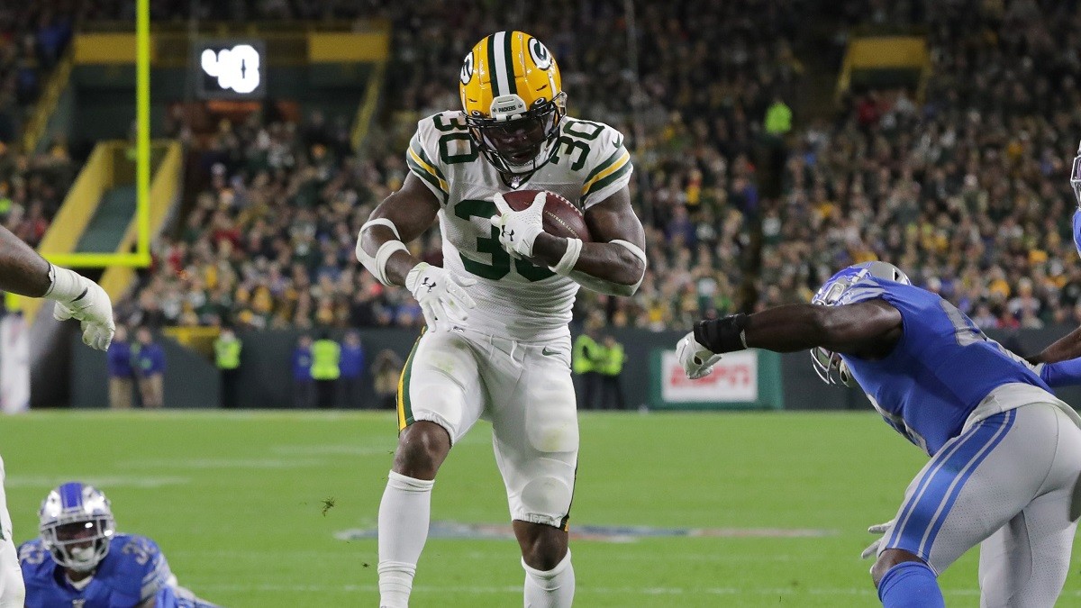 Waiver Wire Pickups Jamaal Williams Green Bay Packers RB