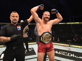 Jan Blachowicz defeated Dominick Reyes to win the vacant light heavyweight title at UFC 253 on Saturday. (Image: Josh Hedges/Zuffa)