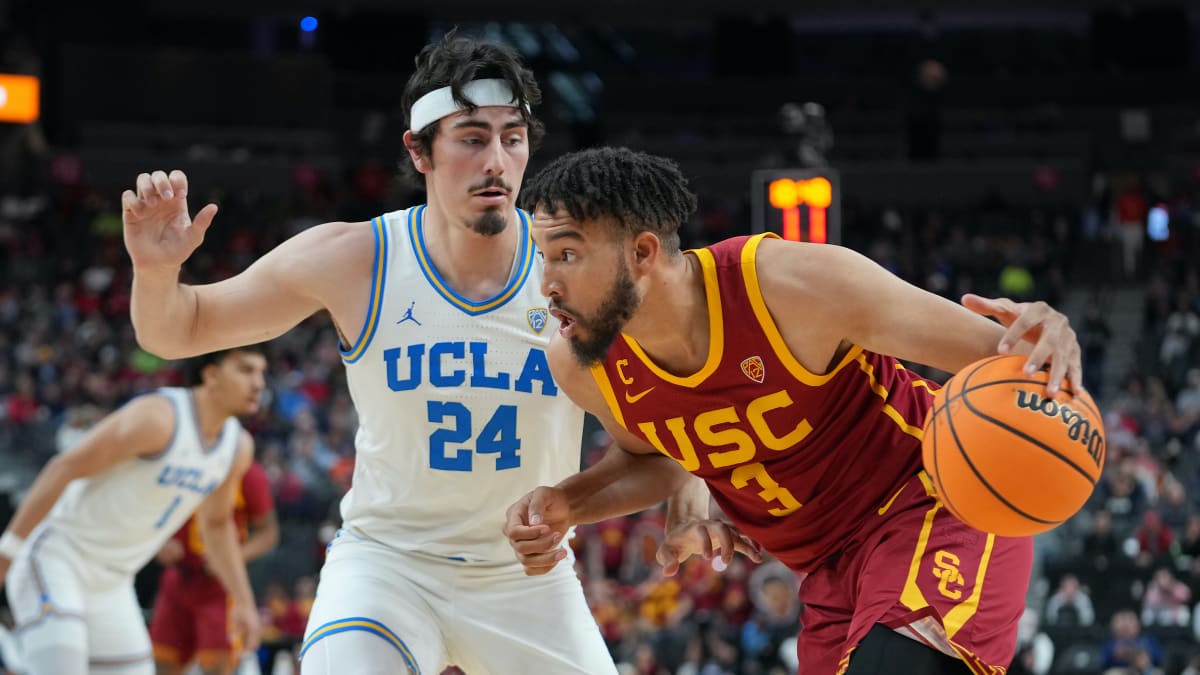 Jaime Jaquez UCLA USC Pac-12 Tournament Championship Arizona