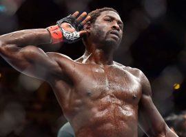 Jared Cannonier (pictured) will look to keep himself on the short list of middleweight contenders when he takes on Kelvin Gastelum on Saturday. (Image: Jason Silva/USA Today Sports)