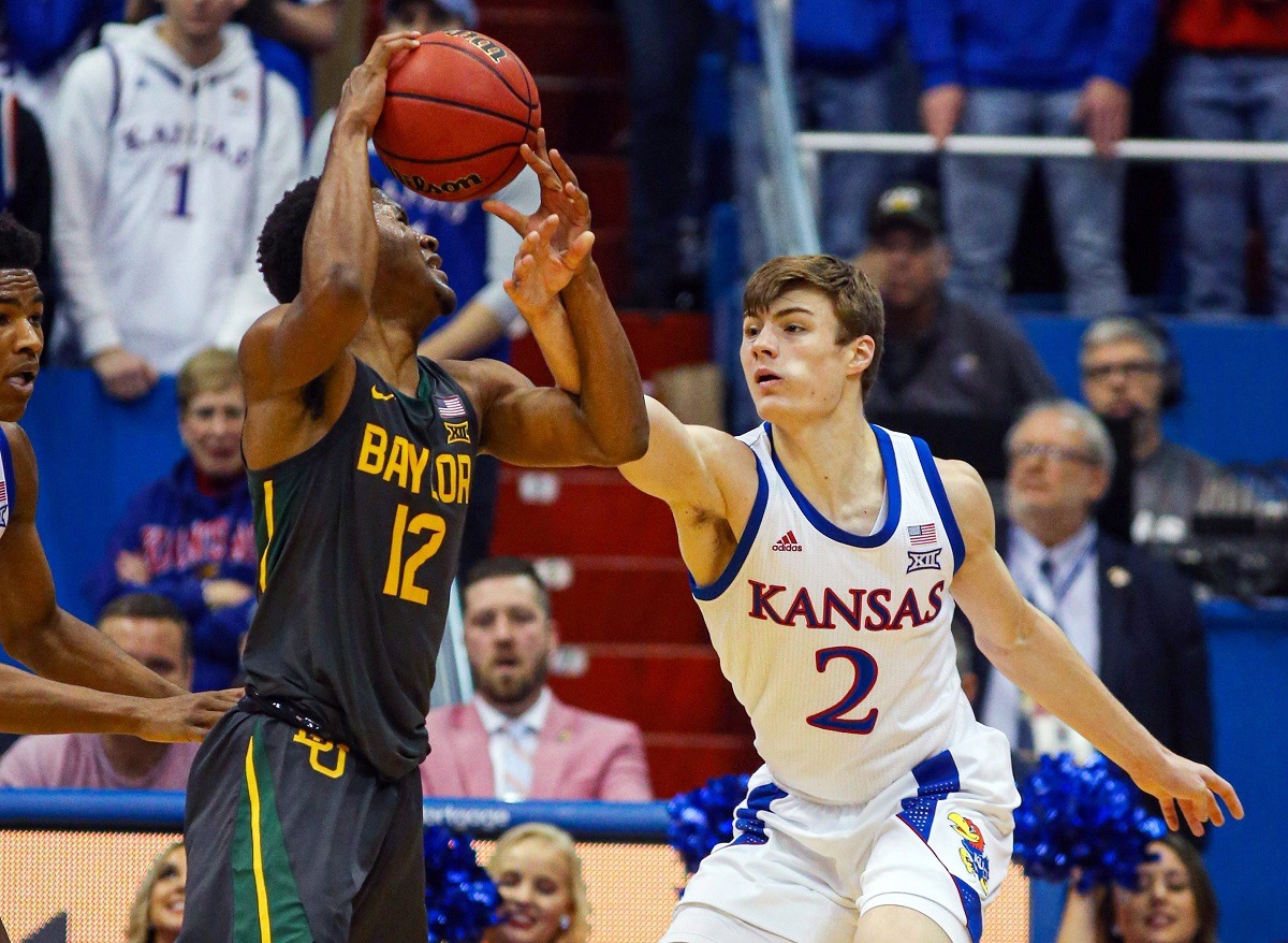 Kansas Baylor Bears Jayhawks Game of the Year Big 12