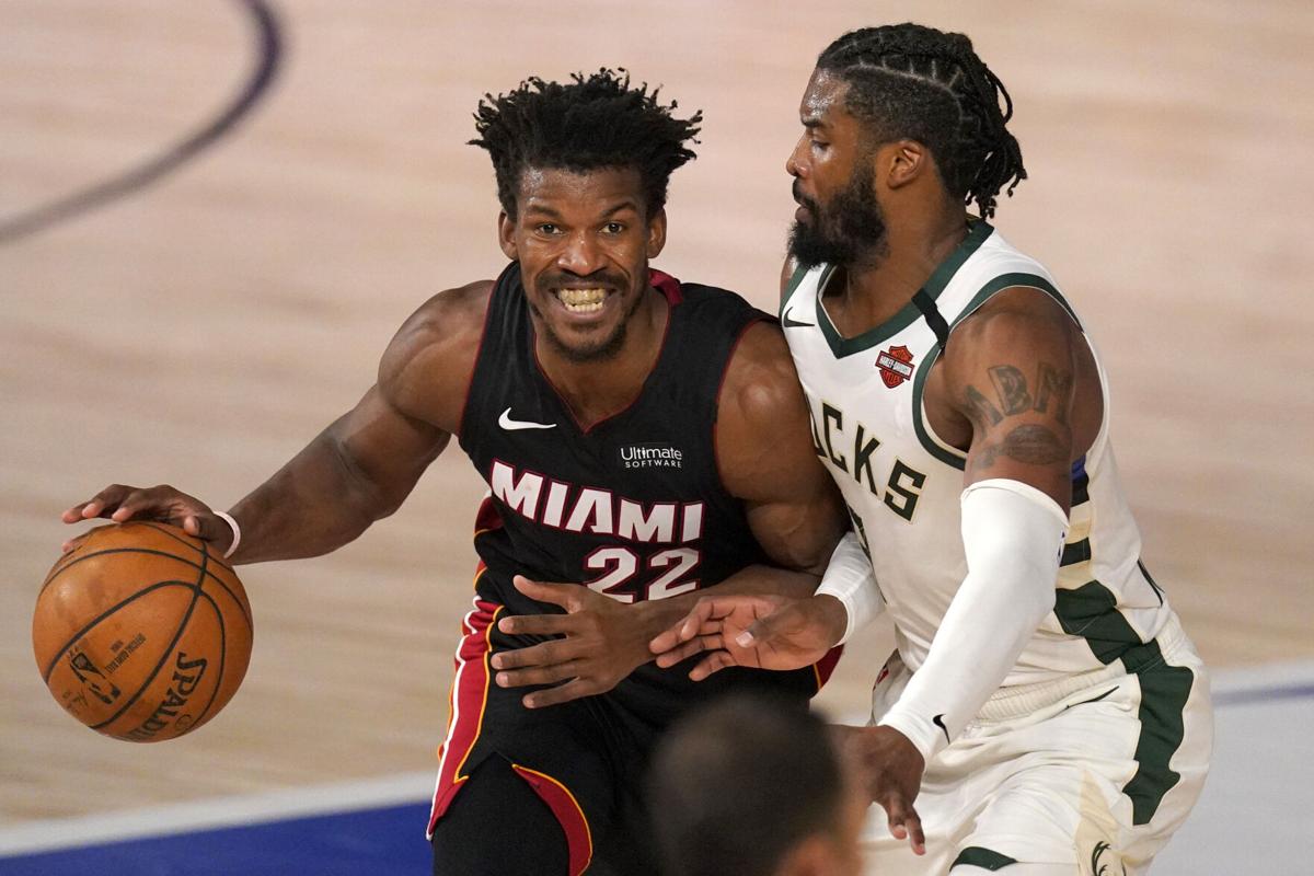 NBA Playoffs Miami Heat Milwaukee Bucks Jimmy Butler