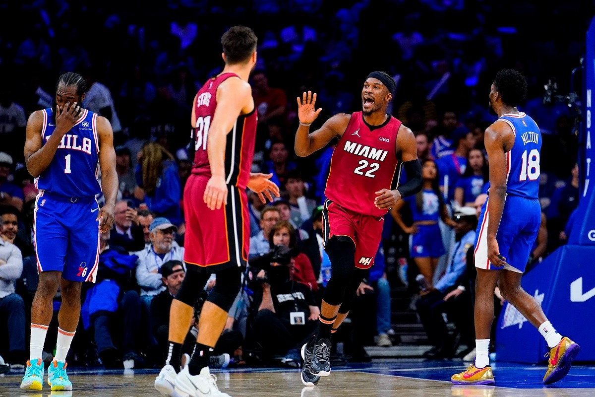 Jimmy Butler Miami Heat Philadelphia 76ers Game 6 