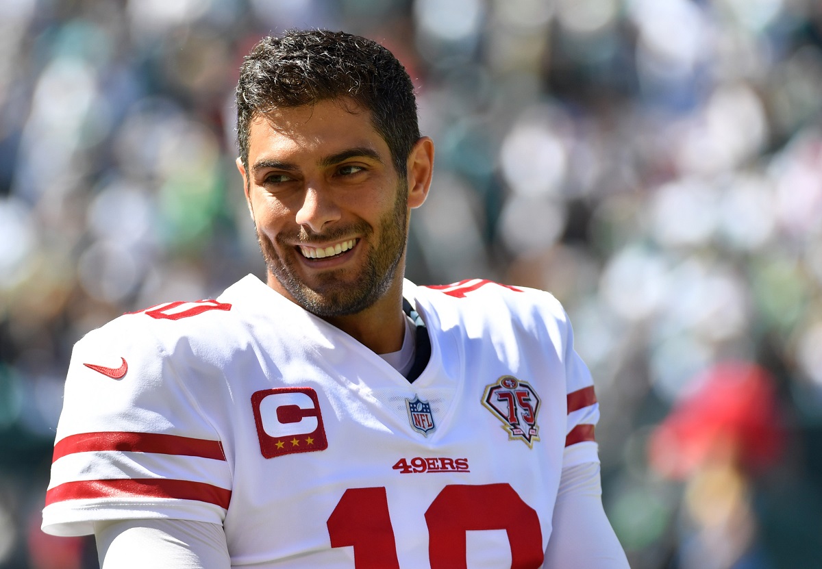 Jimmy G Trade Odds Seahawks 49ers Giants Texans Garoppolo 