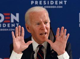 Presumptive Democratic Presidential nominee Joe Biden actually holds an odds edge in more than 10 books. He is favored to unseat President Donald Trump by all 19 overseas books, according to Oddschecker. (Image: Getty)