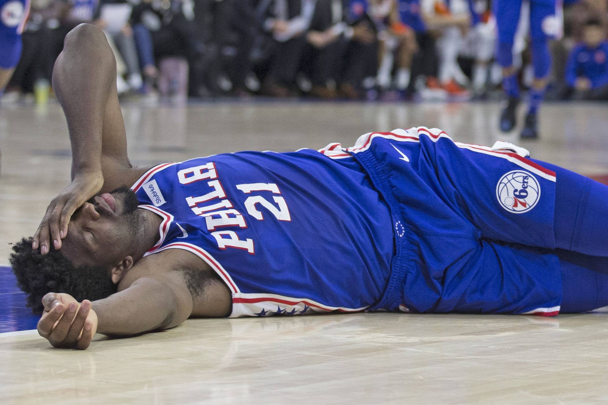 Joel Embiid orbital fracture