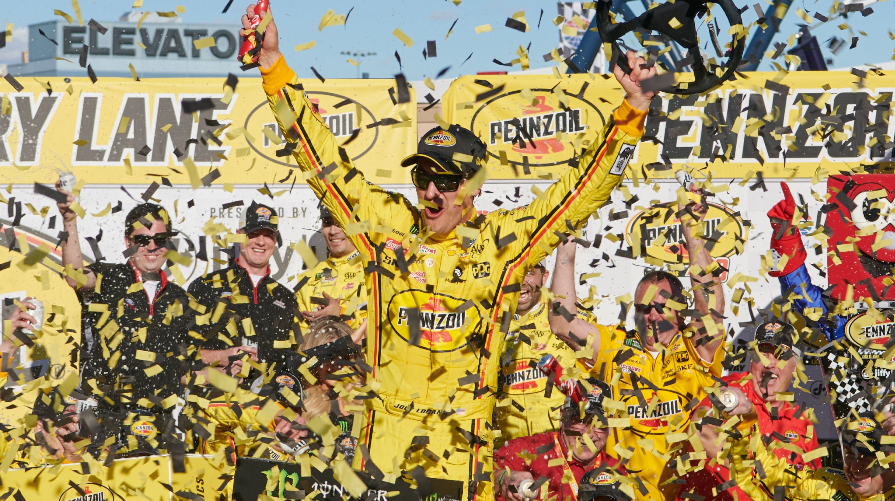 Joey Logano NASCAR Vegas