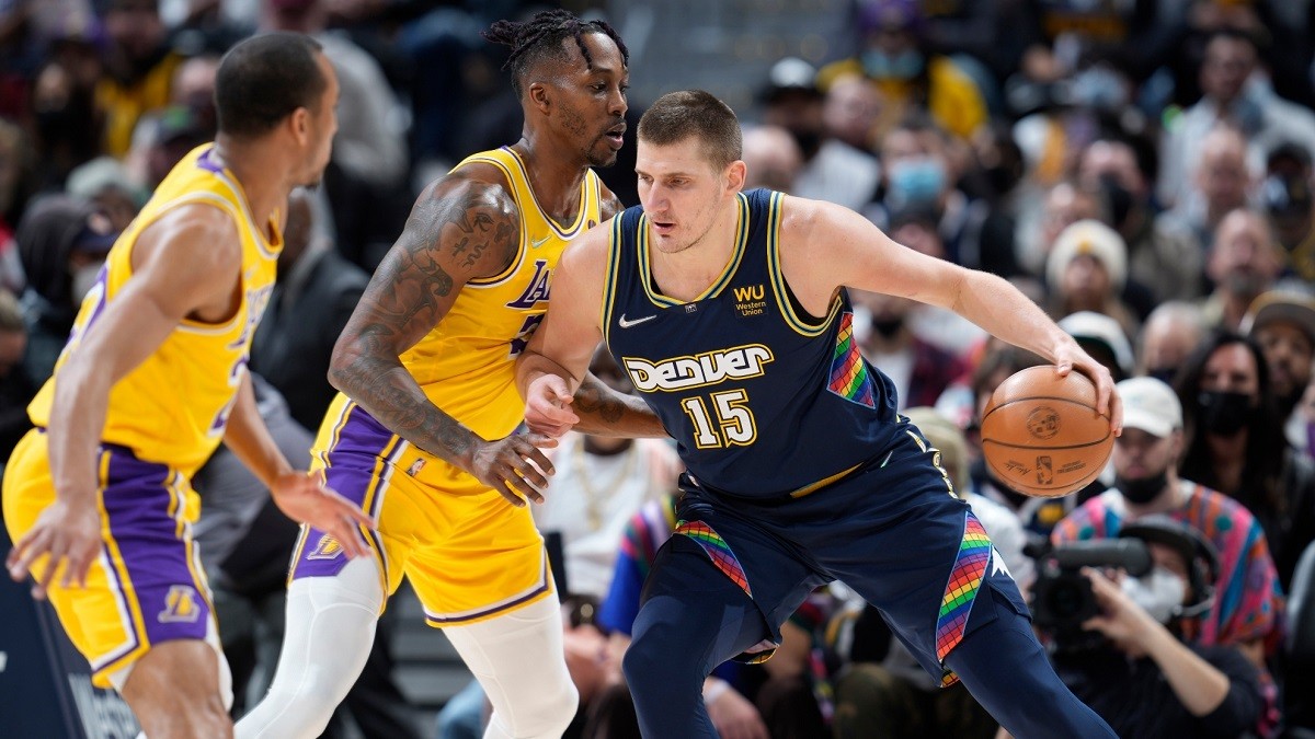 Nikola Jokic Denver Nuggets triple-double Lakers Jazz