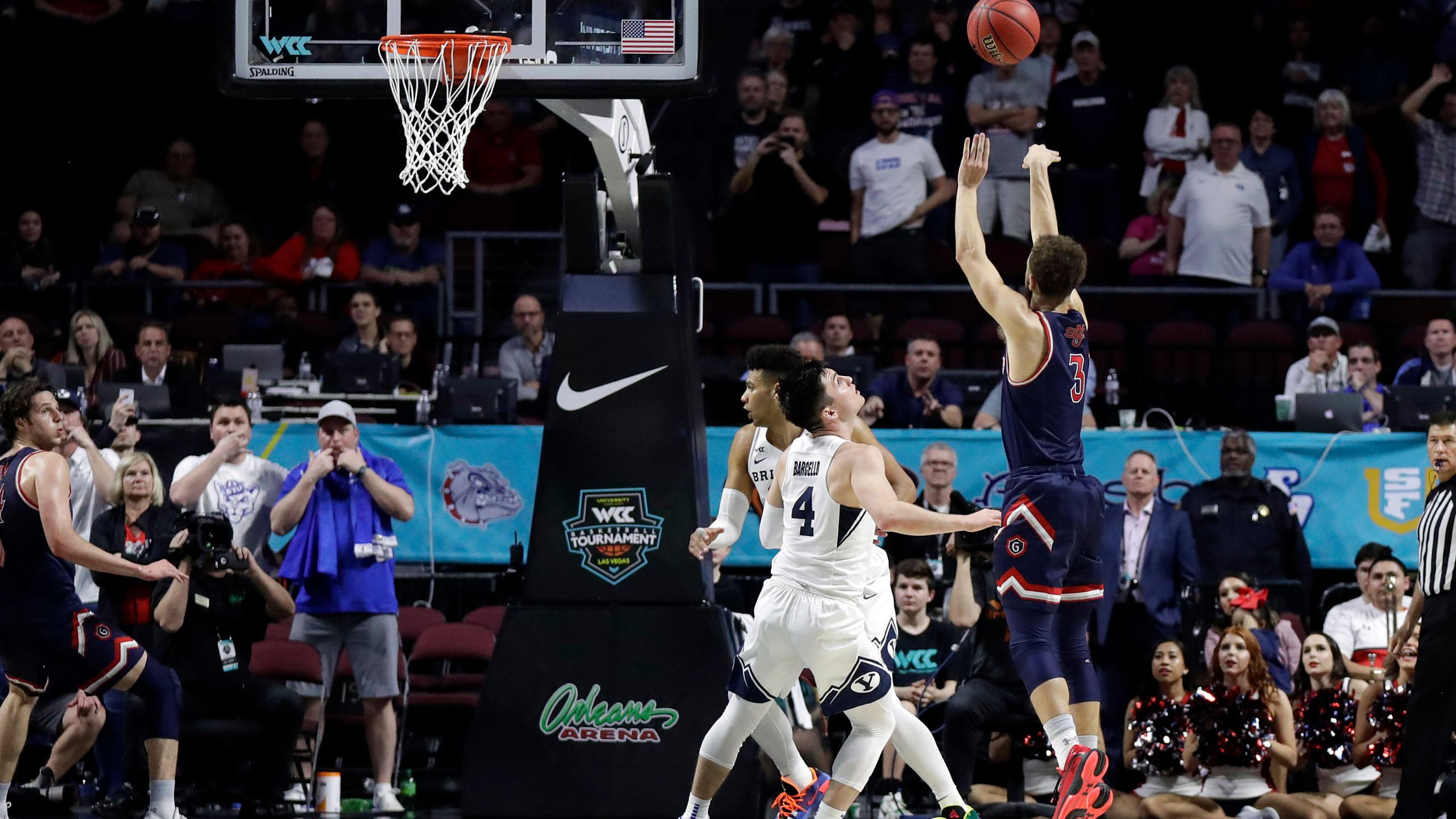 Jordan Ford Saint Mary's Gonzaga WCC Championship Bubble