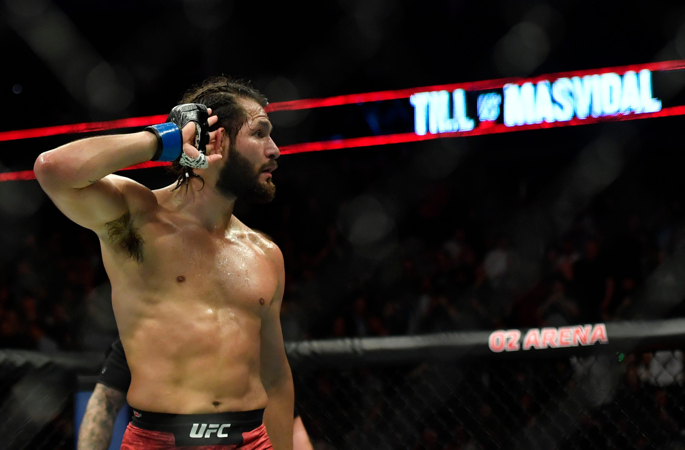 Jorge Masvidal Burns Usman UFC