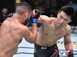 â€œThe Korean Zombieâ€ Chan Sung Jung won a unanimous decision over Dan Ige to reassert himself as a contender in the UFCâ€™s featherweight division. (Image: Chris Unger/Zuffa)