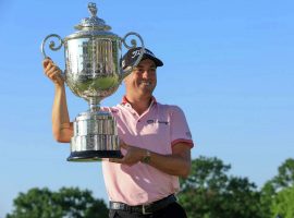 Justin Thomas will look to back up his PGA Championship win this weekend at Colonial in the Charles Schwab Challenge. (Image: Sam Greenwood/Getty)