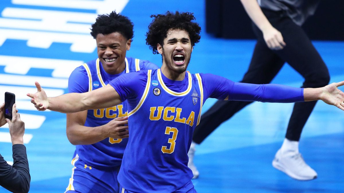 UCLA Jonny Juzang Bruns Upset Cinderella #1 Michigan Elite 8 March Madness