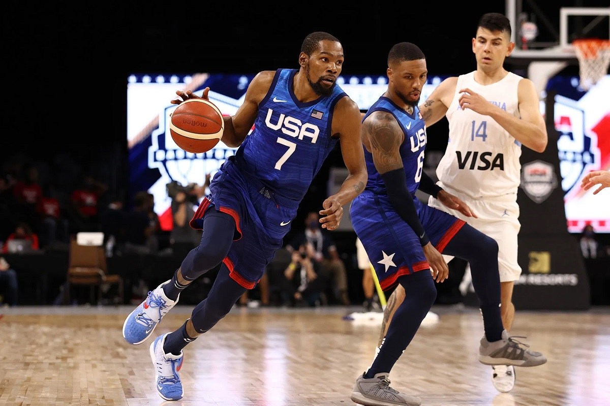 Kevin Durant Team USA Argentina