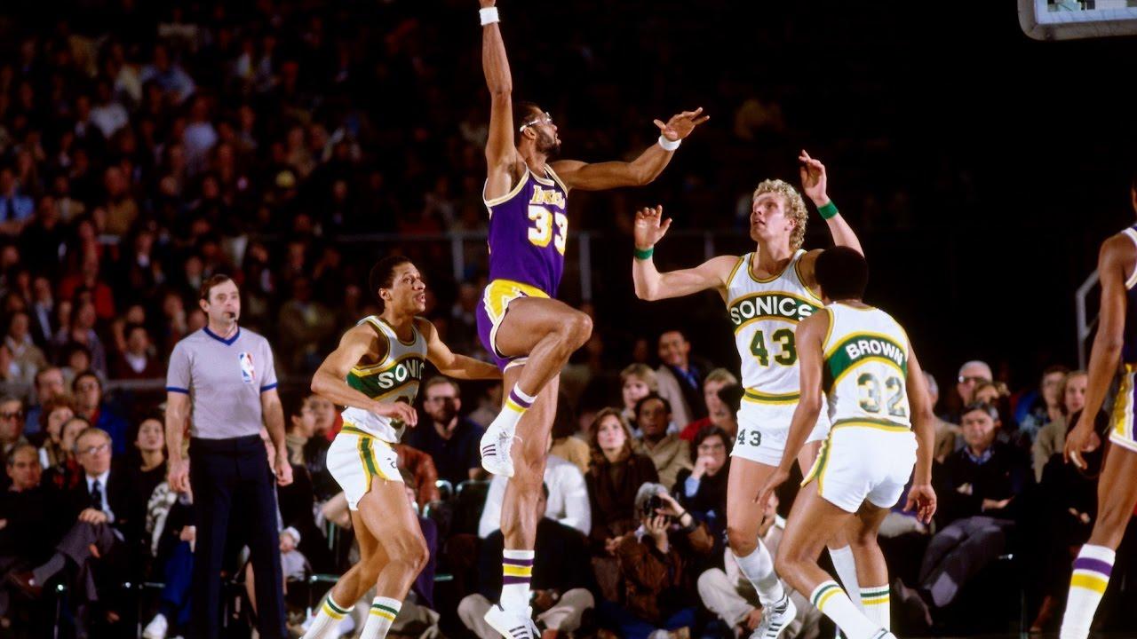 Kareem Abdul-Jabbar NBA All-time scorer scoring points LA Lakers