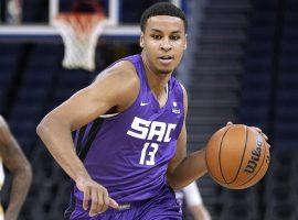 Keegan Murray from the Sacramento Kings had an impressive stint in the NBA 2K23 Summer League. (Image: Thearon W. Henderson/Getty)