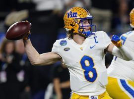 Pittsburgh quarterback Kenny Pickett (pictured) and Michigan State running back Kenneth Walker III are sitting out for Thursdayâ€™s Peach Bowl. (Image: Jacob Kupferman/AP)