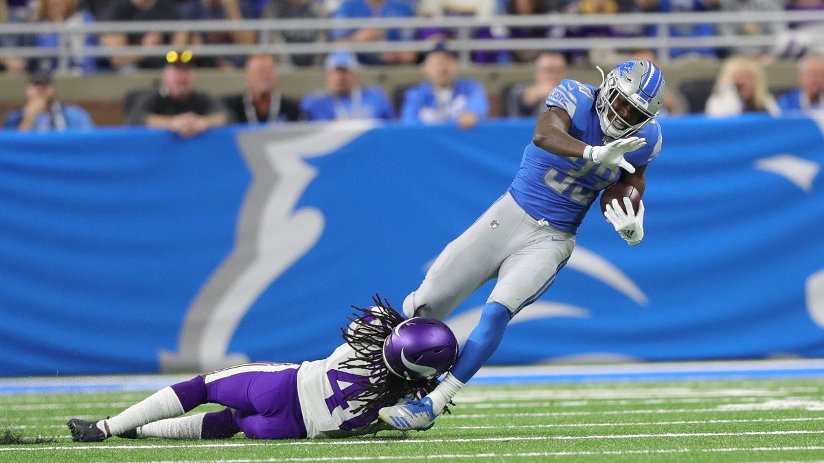 Detroit Lions Kerryon Johnson knee JD McKissic Ty Johnson