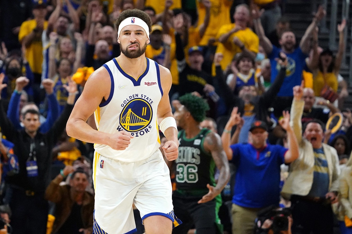 Klay THompson Game 6 NBA FInals scoring prop bets Tatum Warriors Celtics Curry Poole Smart Brown