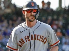 The versatile Kris Bryant has signed a seven-year, $182 million deal with the Colorado Rockies. (Image: Kamil Krzaczynski/USA Today Sports)