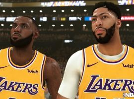 Newly acquired member of the LA Lakers, Anthony Davis (right), is featured on this yearâ€™s cover for NBA 2K20. (Image: Y2K Sports)