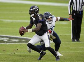 Lamar Jackson returns to action for the Baltimore Ravens after a stint on the reserve/COVID list. (Image: Nick Wass/AP)