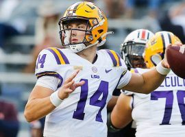 The LSU Tigers will head into the Texas Bowl without any of their scholarship quarterbacks when they face the Kansas State Wildcats. (John Reed/USA Today Sports)