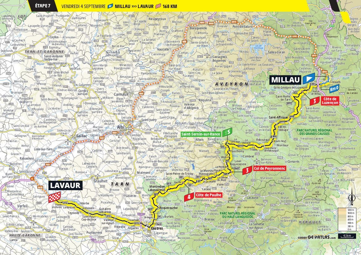 Tour de France Stage 7 Millau > Lavaur