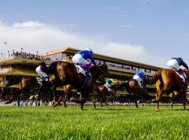 The renovated, ParisLongchamp Racecourse outside Paris won't have fans in its futuristic grandstands when and if racing resumes May 11. (Image: Getty)