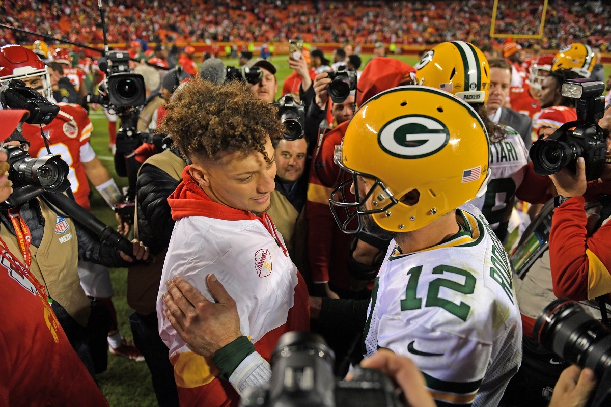 NFL MVP Odds Patrick Mahomes Aaron Rodgers