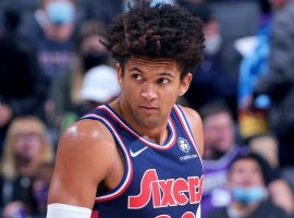 Matisse Thybulle mightâ€™ve played his last game with the Philadelphia 76ers after trade rumors surfaced that the team will move him to clear cap space. (Image: Getty)