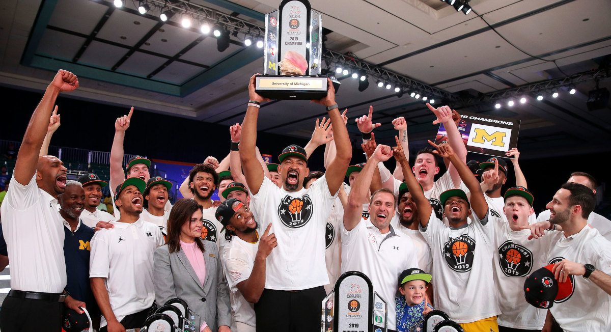 Michigan Wolverines Juwan Howard head coach Battle 4 Atlantis upset Gonzaga