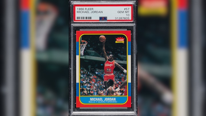 Michael Jordan rookie